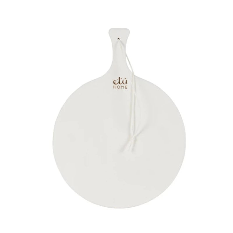 White Round Mod Charcuterie Board, Small — etúHOME