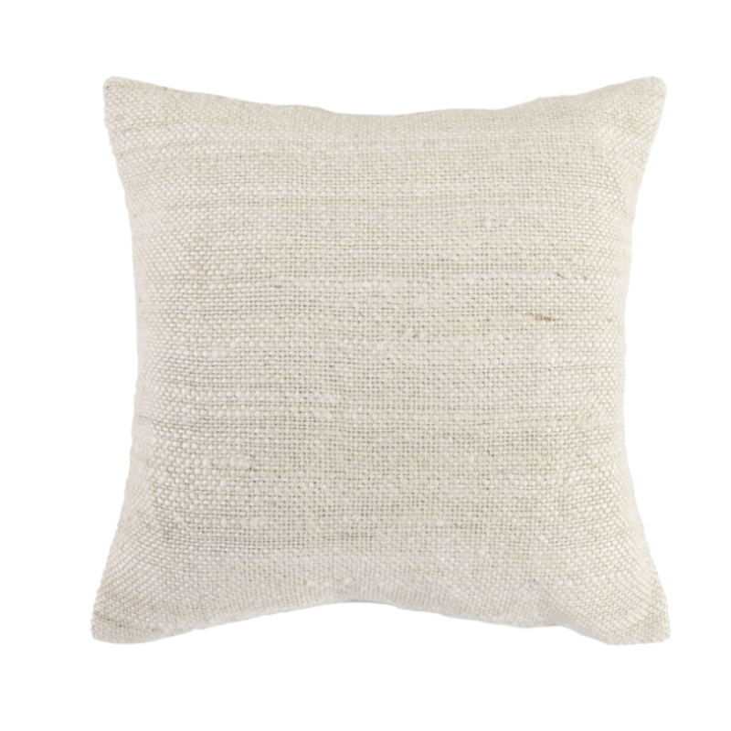 Burrow Organic Jute and Linen Lumbar Pillow