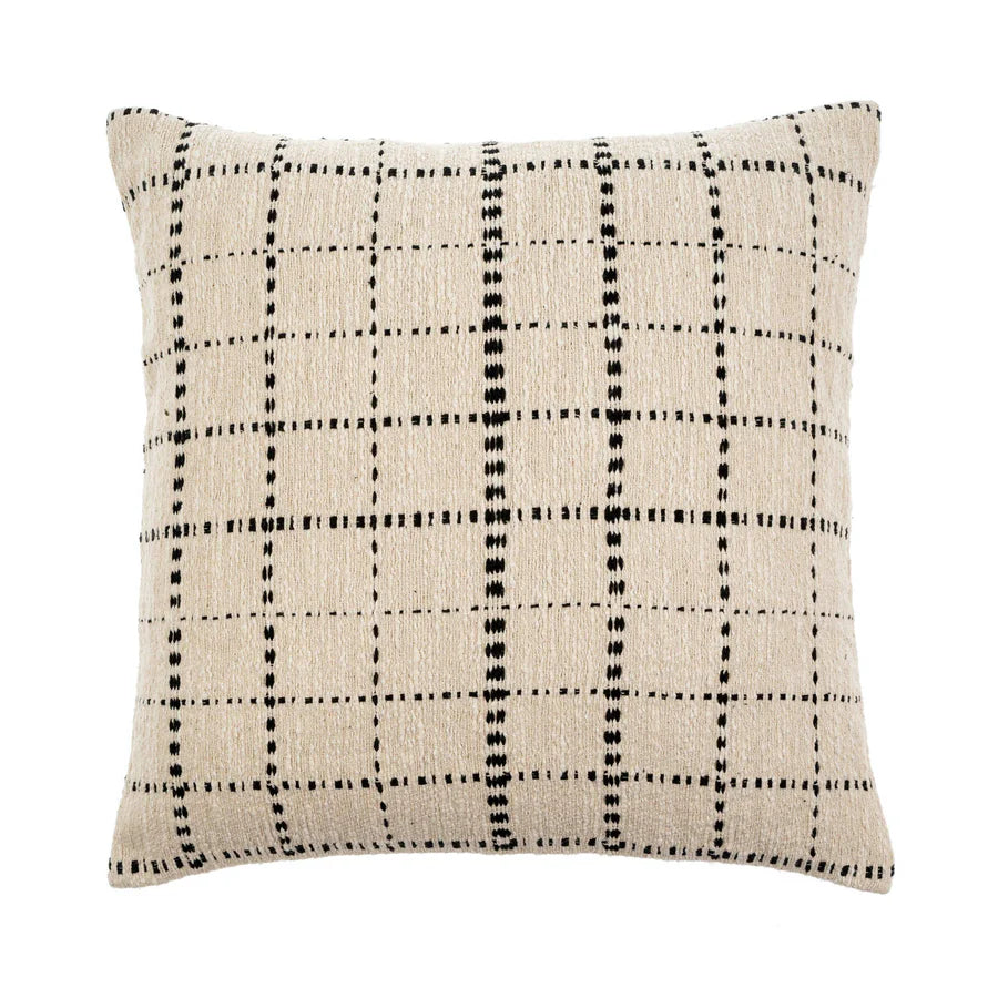 20x20 Handloom Check Pillow