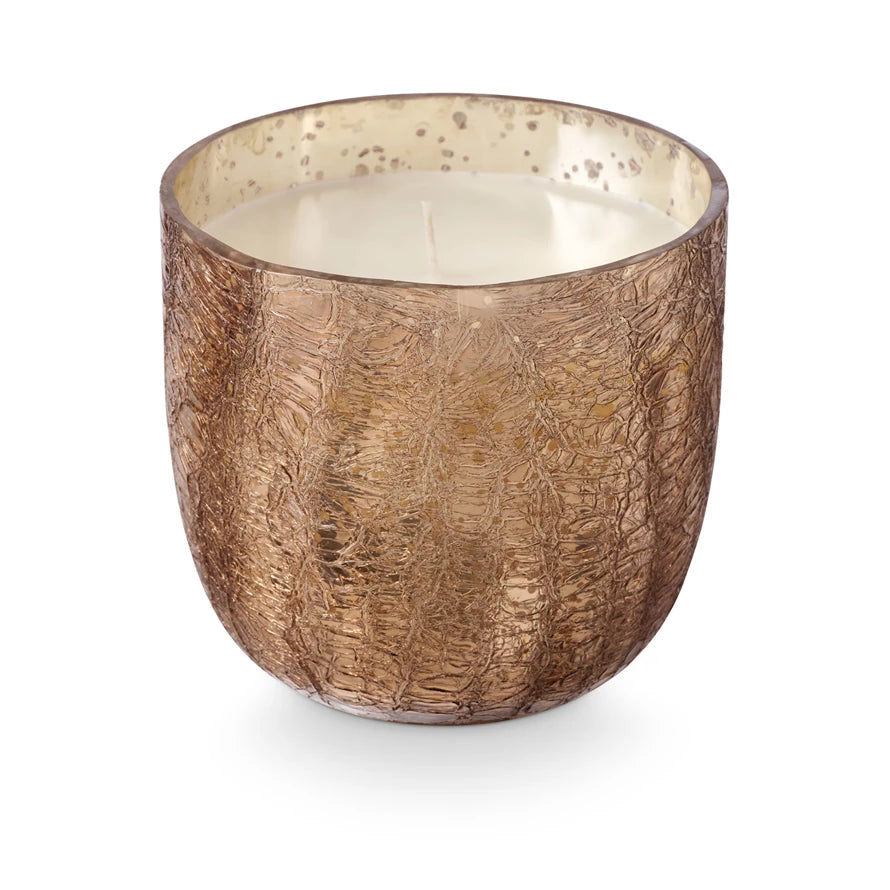 Woodfire Boxed Crackle Glass Candle (2 Sizes)