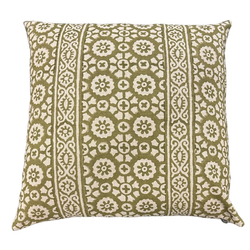 Patrika Linen Pillow 22" x 22" (2 colors)