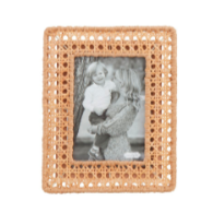 5x7 Woven Cane Photo Frame