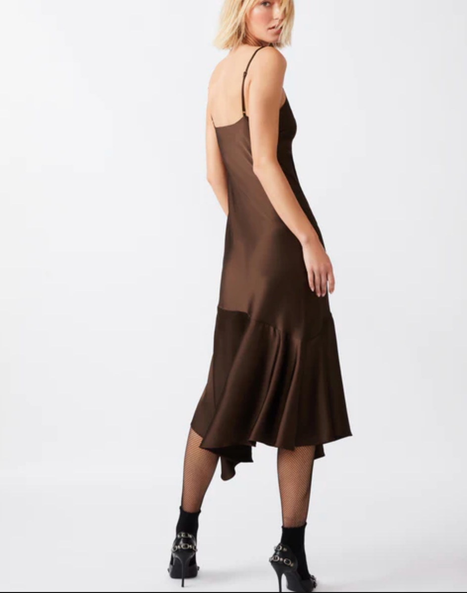 Lucille Dress-Espresso