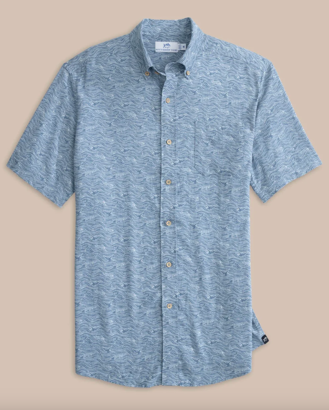 Whaler Sportshirt-Blue