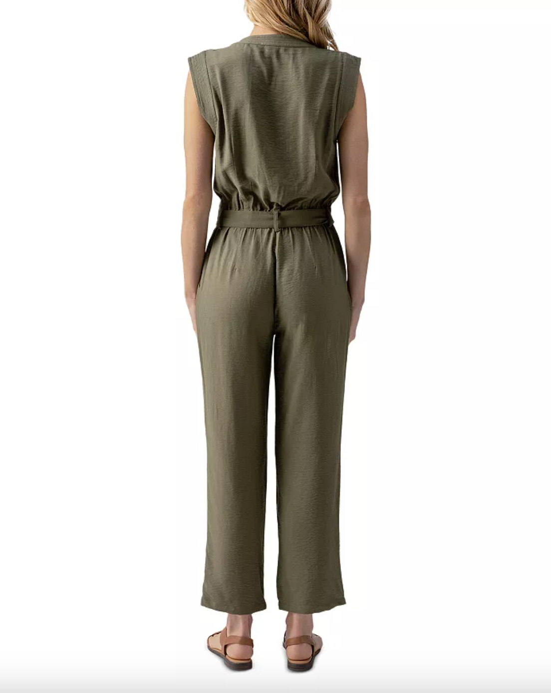 Prima Jumpsuit-Olive-Final Sale