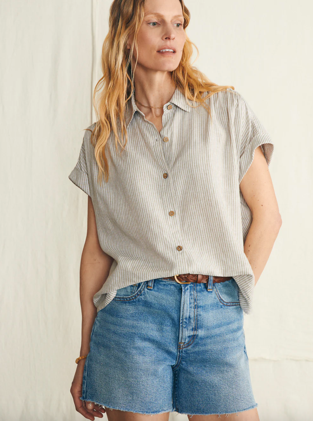 Breeze Shirt-Tan-Final Sale