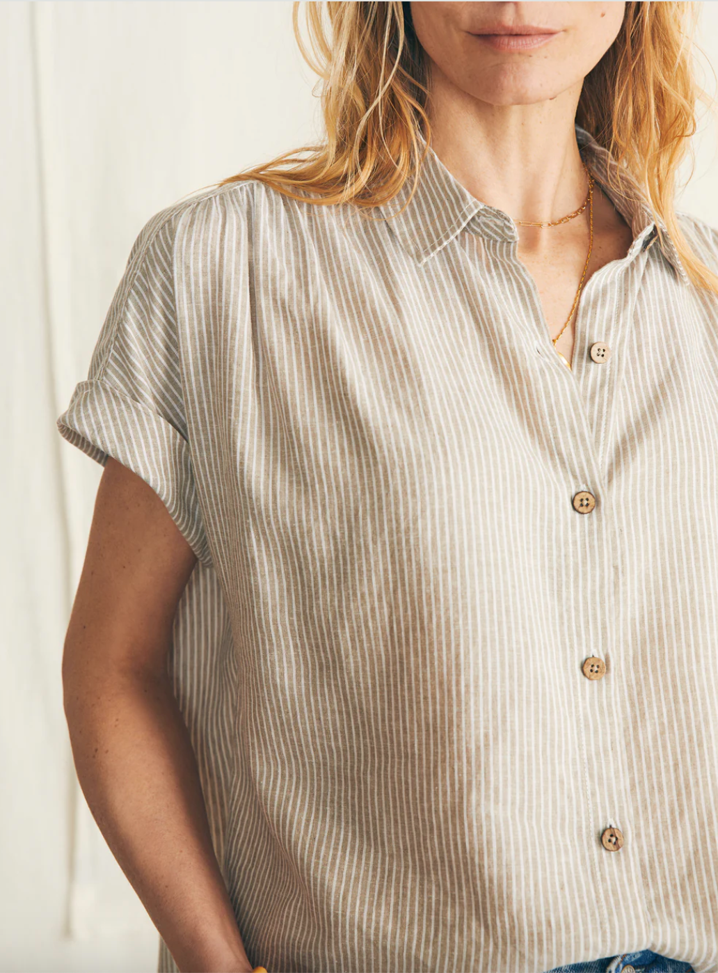 Breeze Shirt-Tan-Final Sale