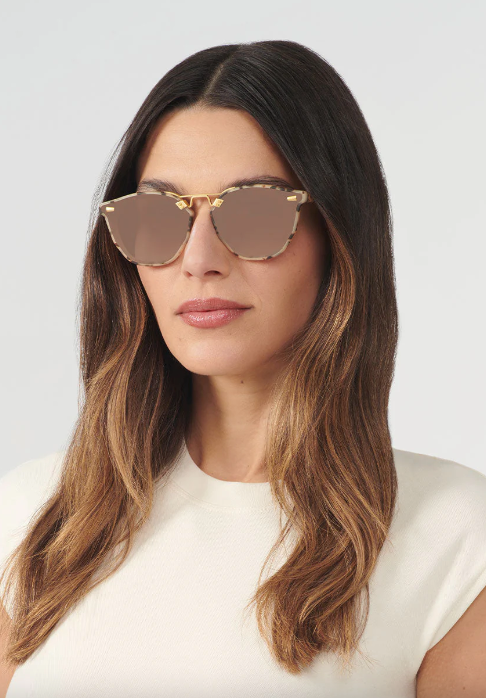 Beau Sunglasses-Matte Oyster