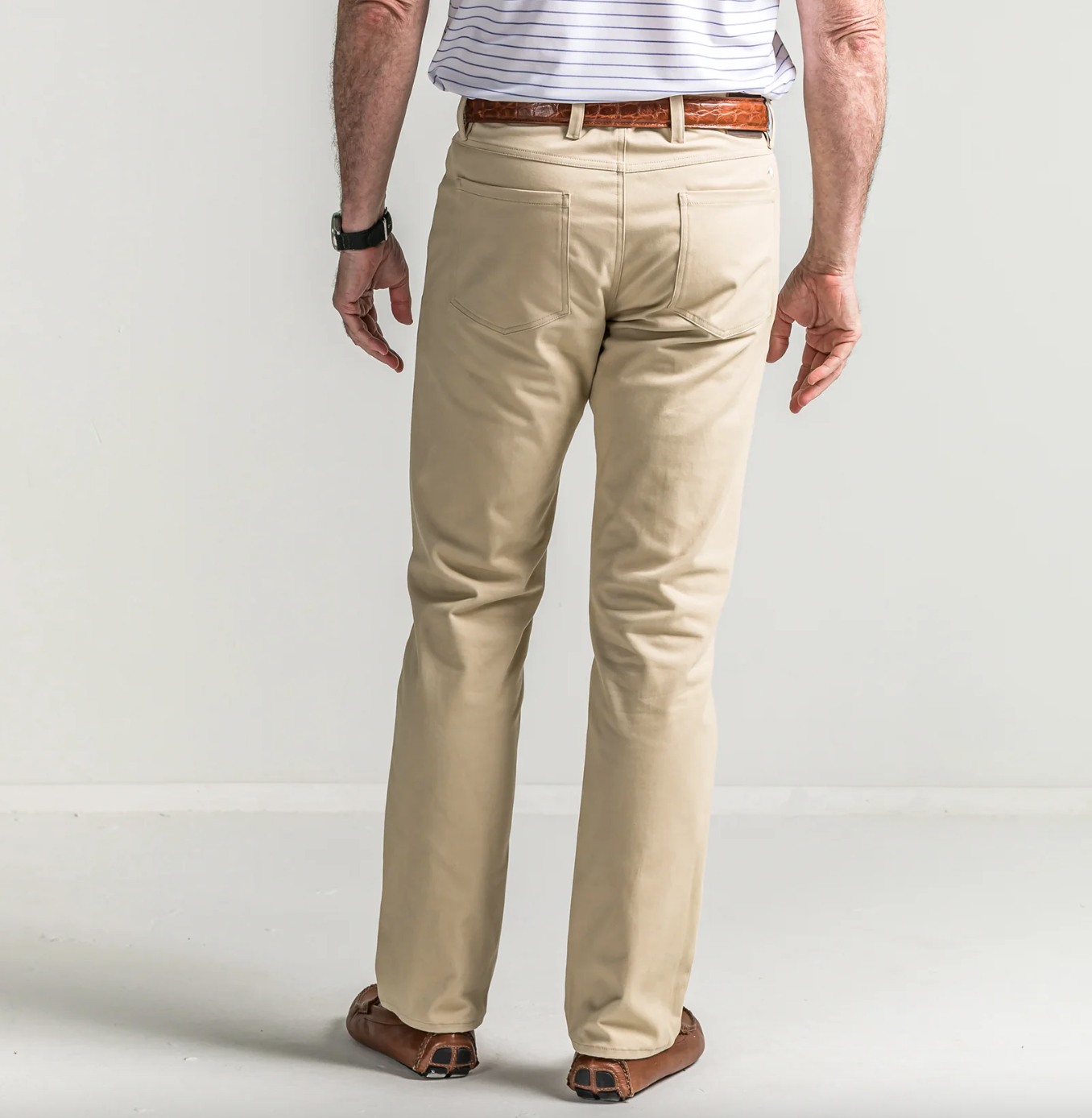 Classic 5 Pocket Pant-Tan