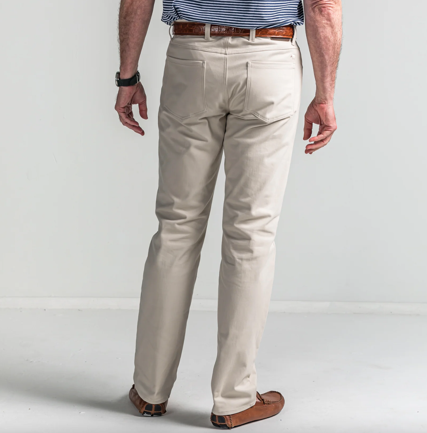 Classic 5 Pocket Pant-Stone