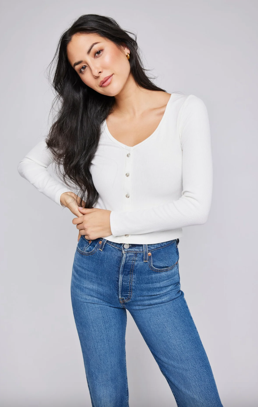 Zahara Top-White