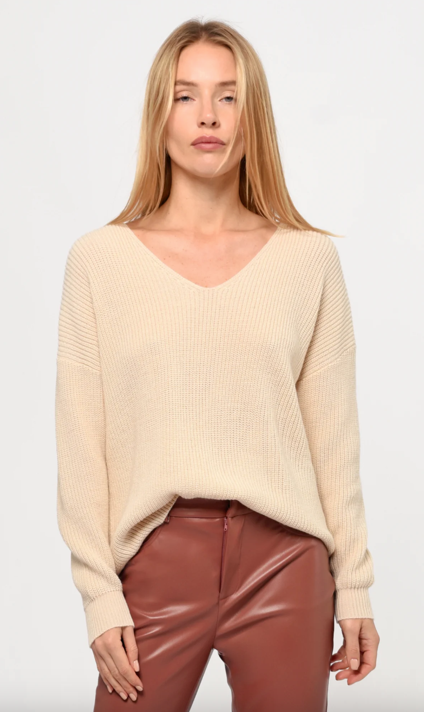 Thali Sweater-Cream