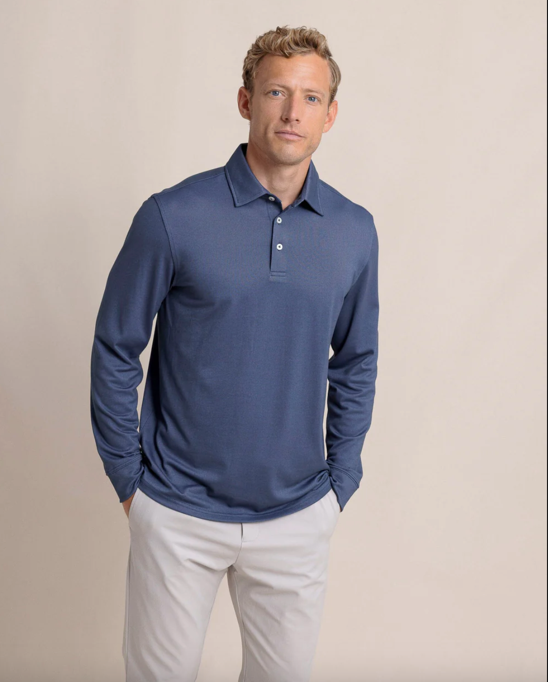 Belfair Polo-Indigo