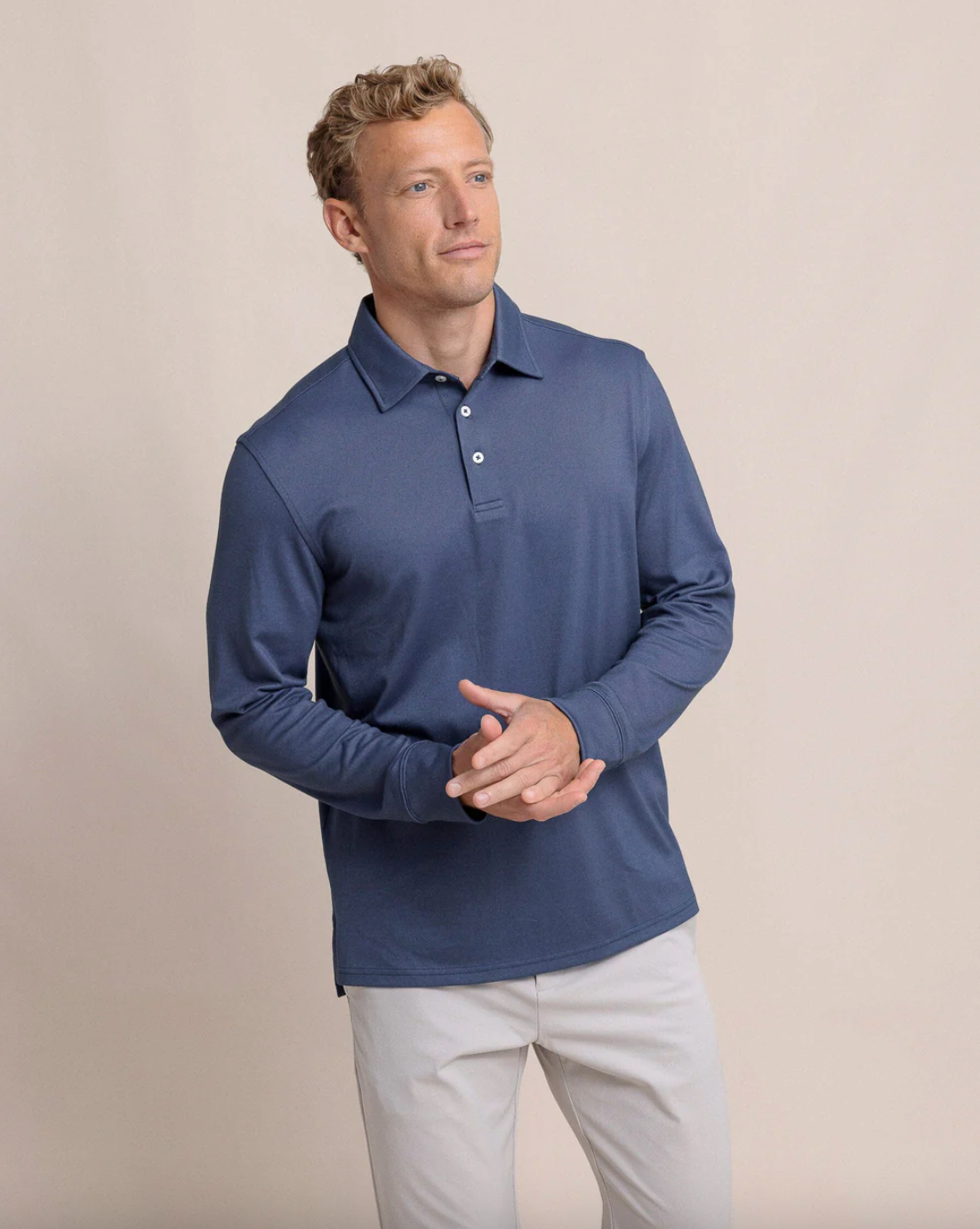 Belfair Polo-Indigo