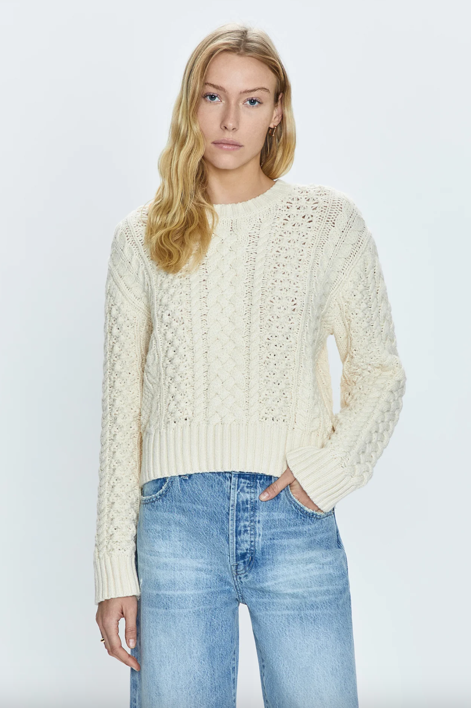 Quinn Sweater-Ivory