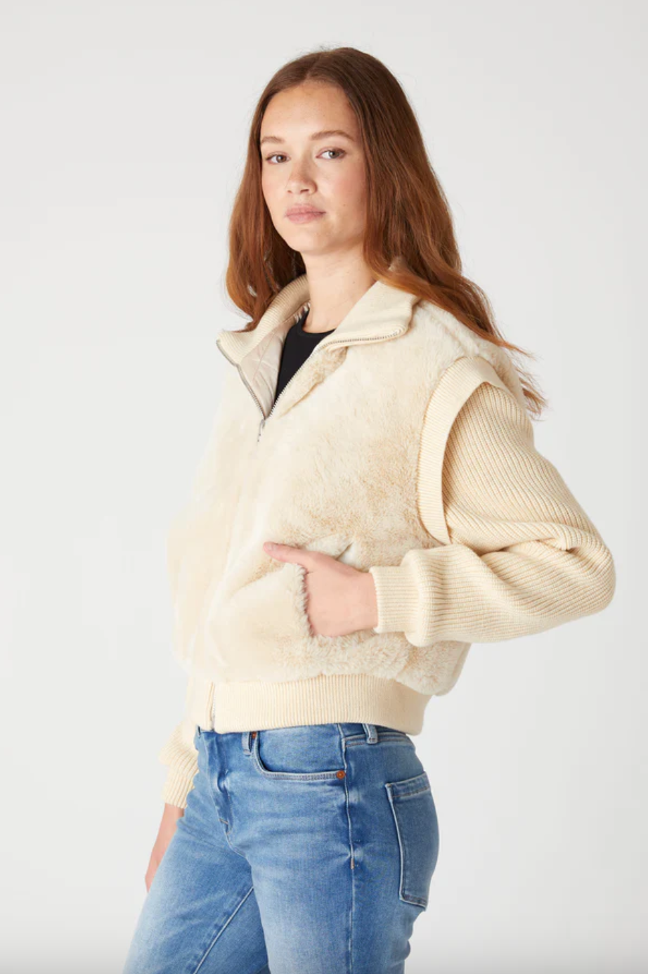 Day Dreamer Bomber-Cream