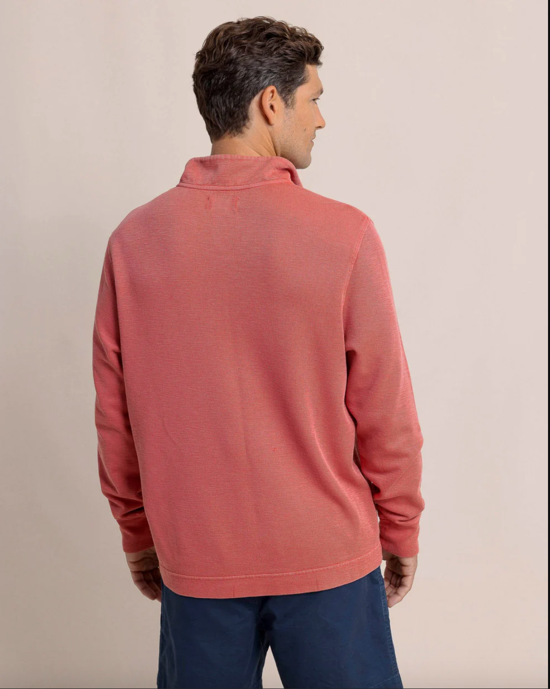 Bayberry Quarter Zip-Mineral Red