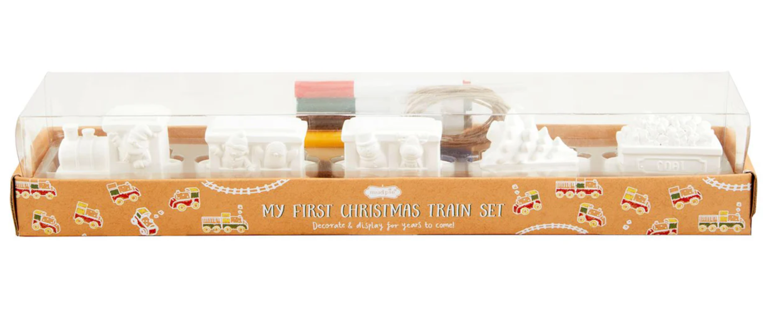 DIY Christmas Train Set