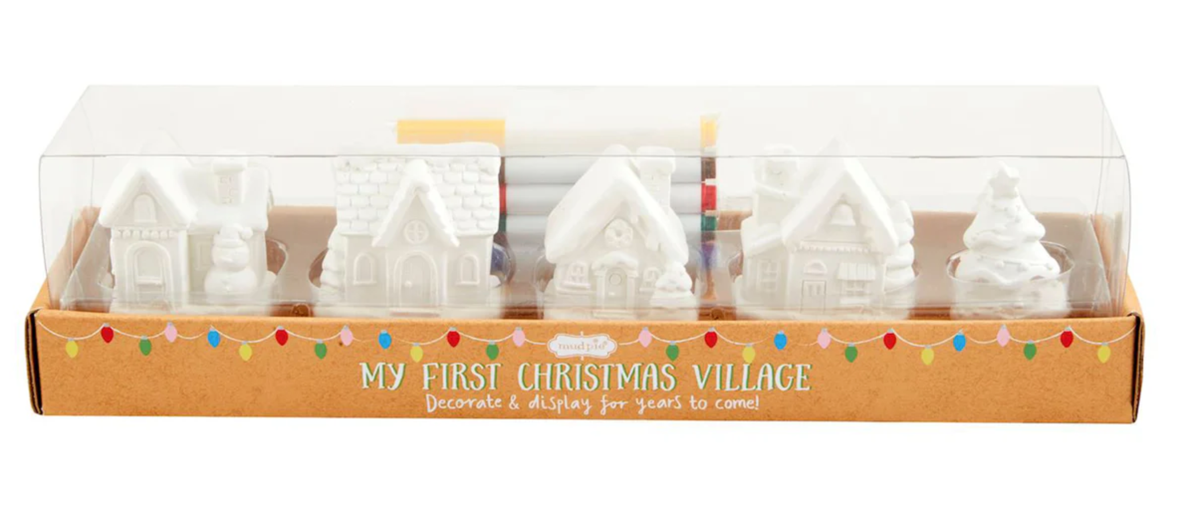 DIY Christmas Village Set