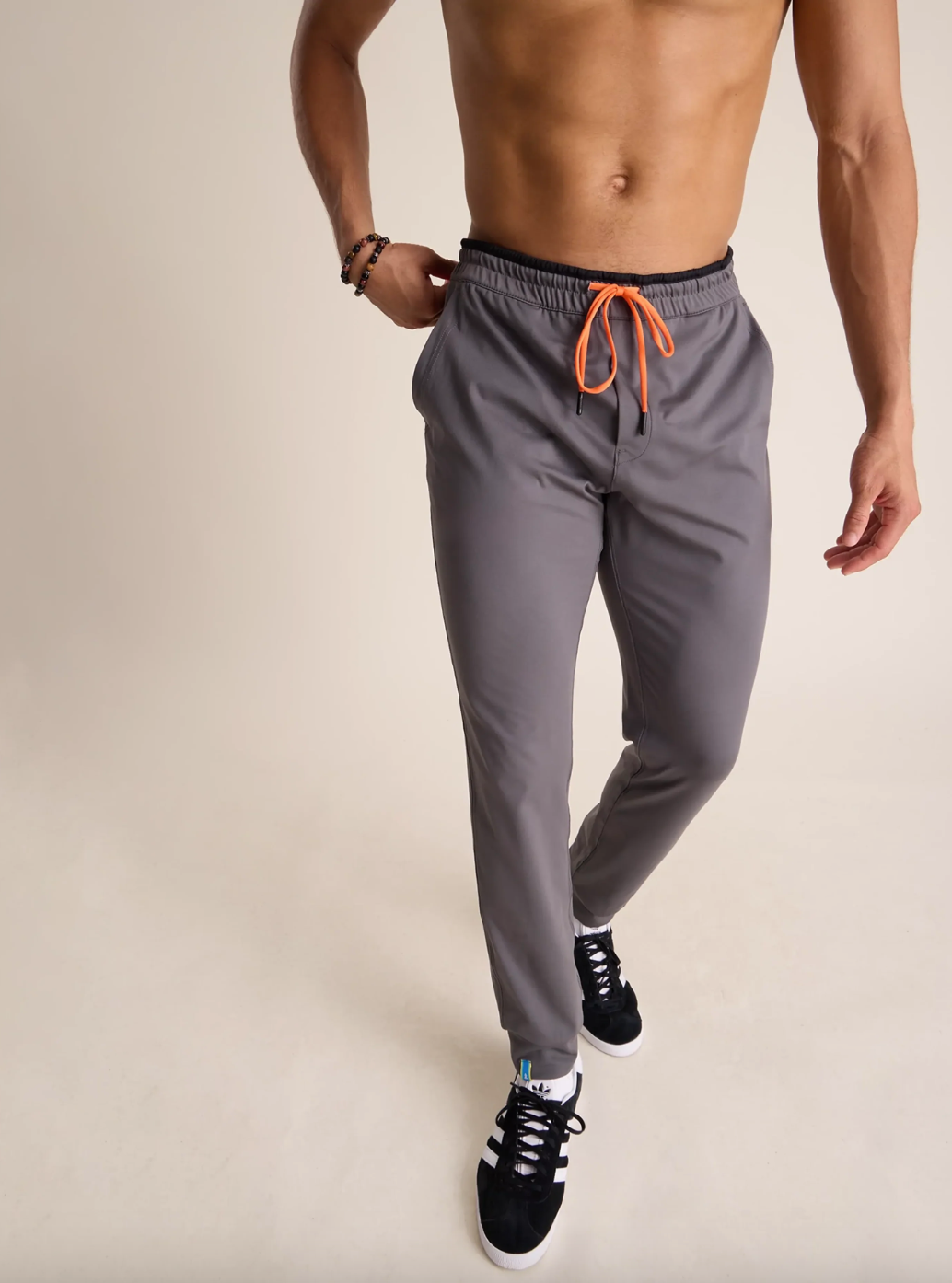 The Steel Gray Jogger-Charcoal