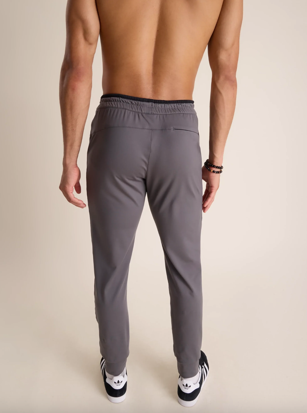 The Steel Gray Jogger-Charcoal