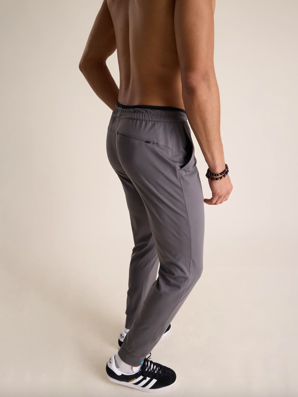 The Steel Gray Jogger-Charcoal