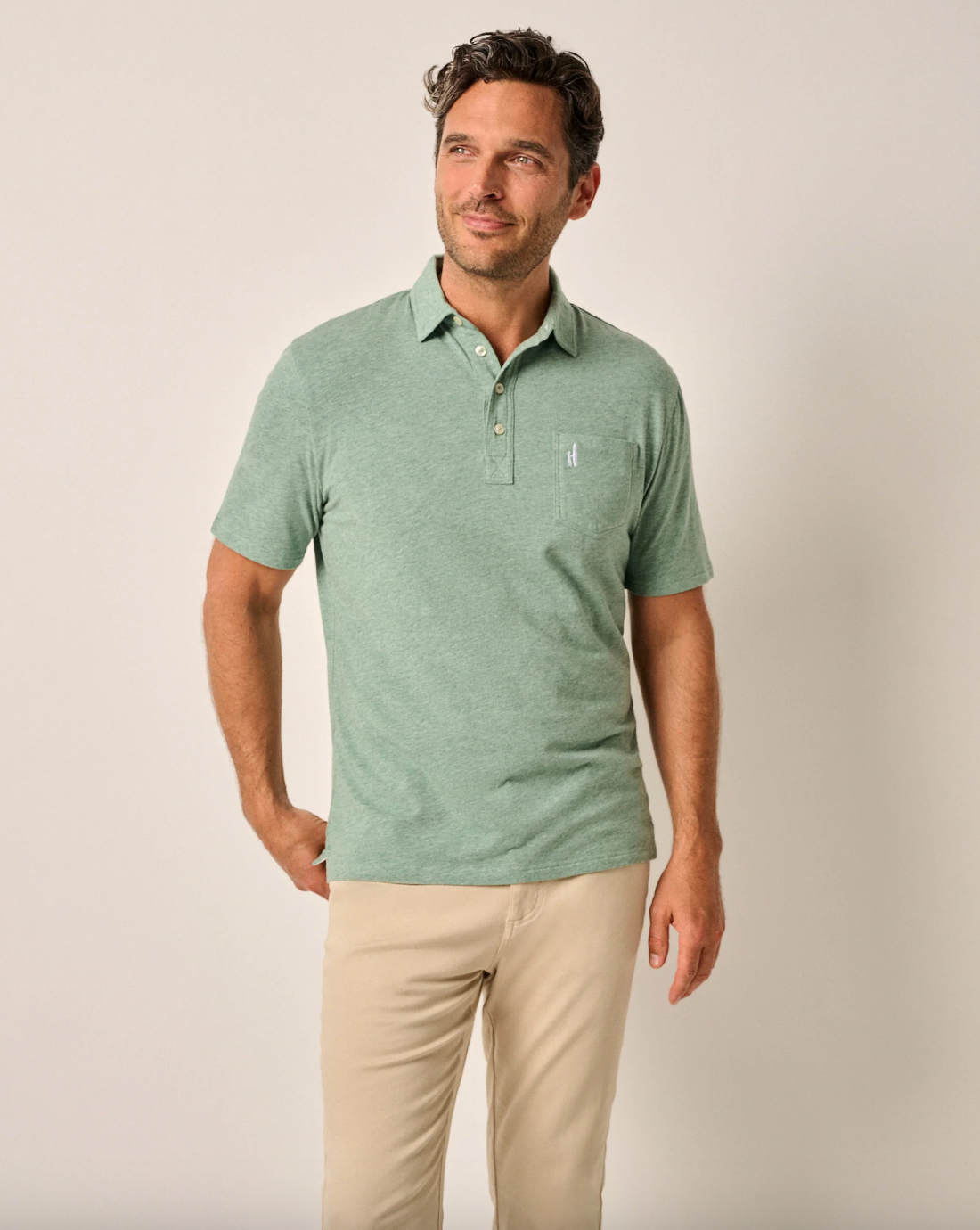 Heathered Original 2.0 Polo-Caper