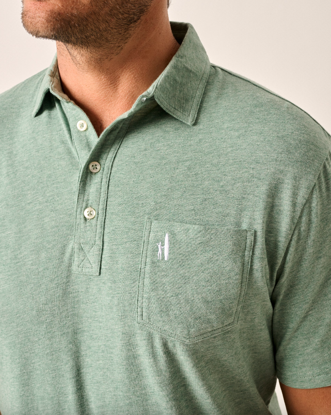 Heathered Original 2.0 Polo-Caper