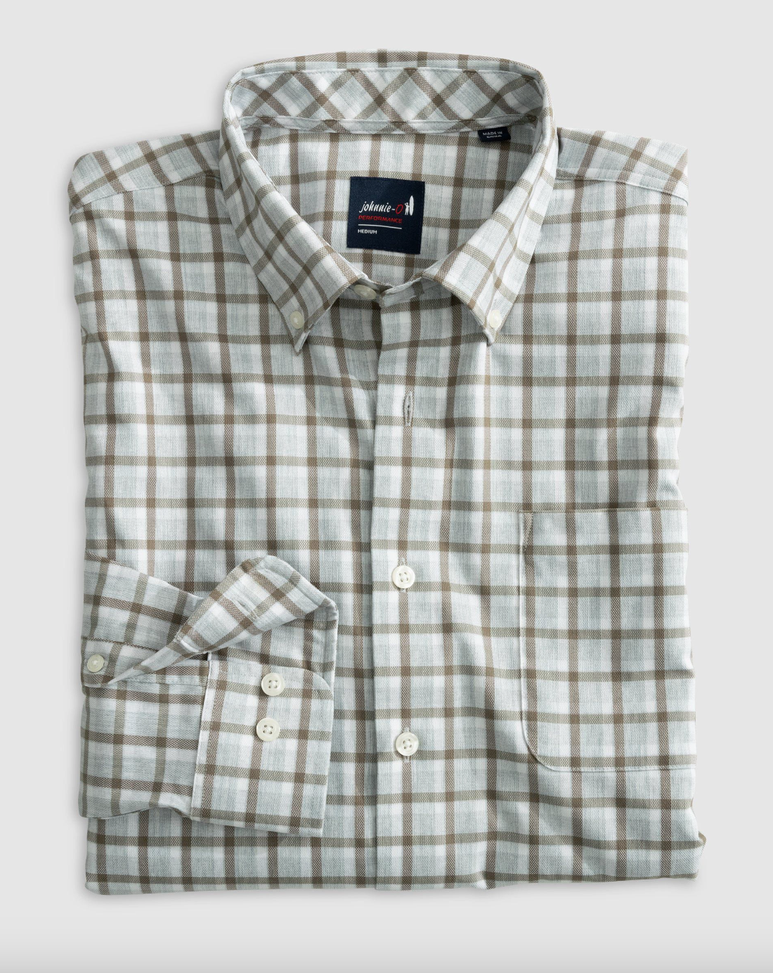 Roosevelt Button Up-Grey