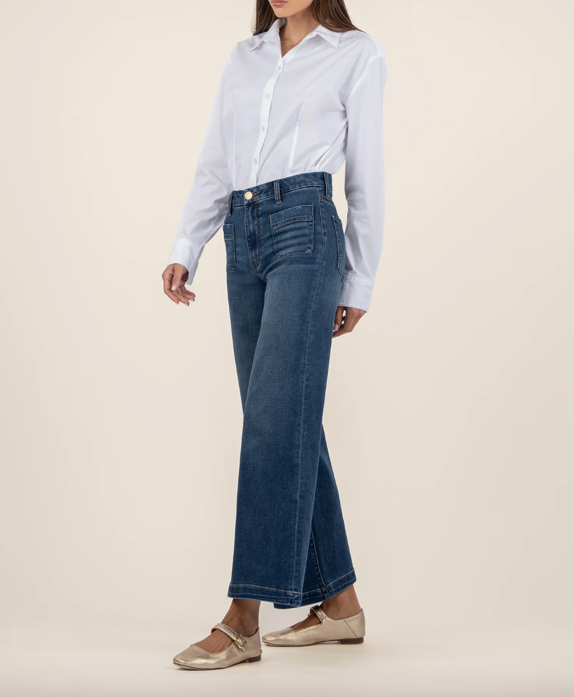 Meg Wide Leg-Dandle Dark Wash