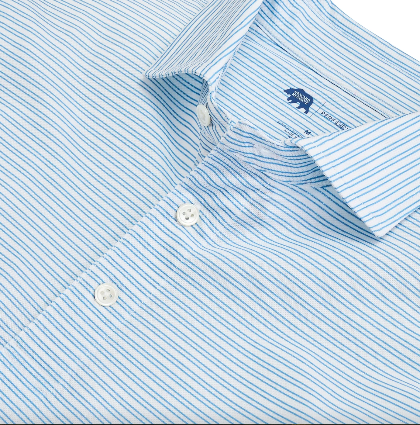 Pairing Stripe Polo-Blue