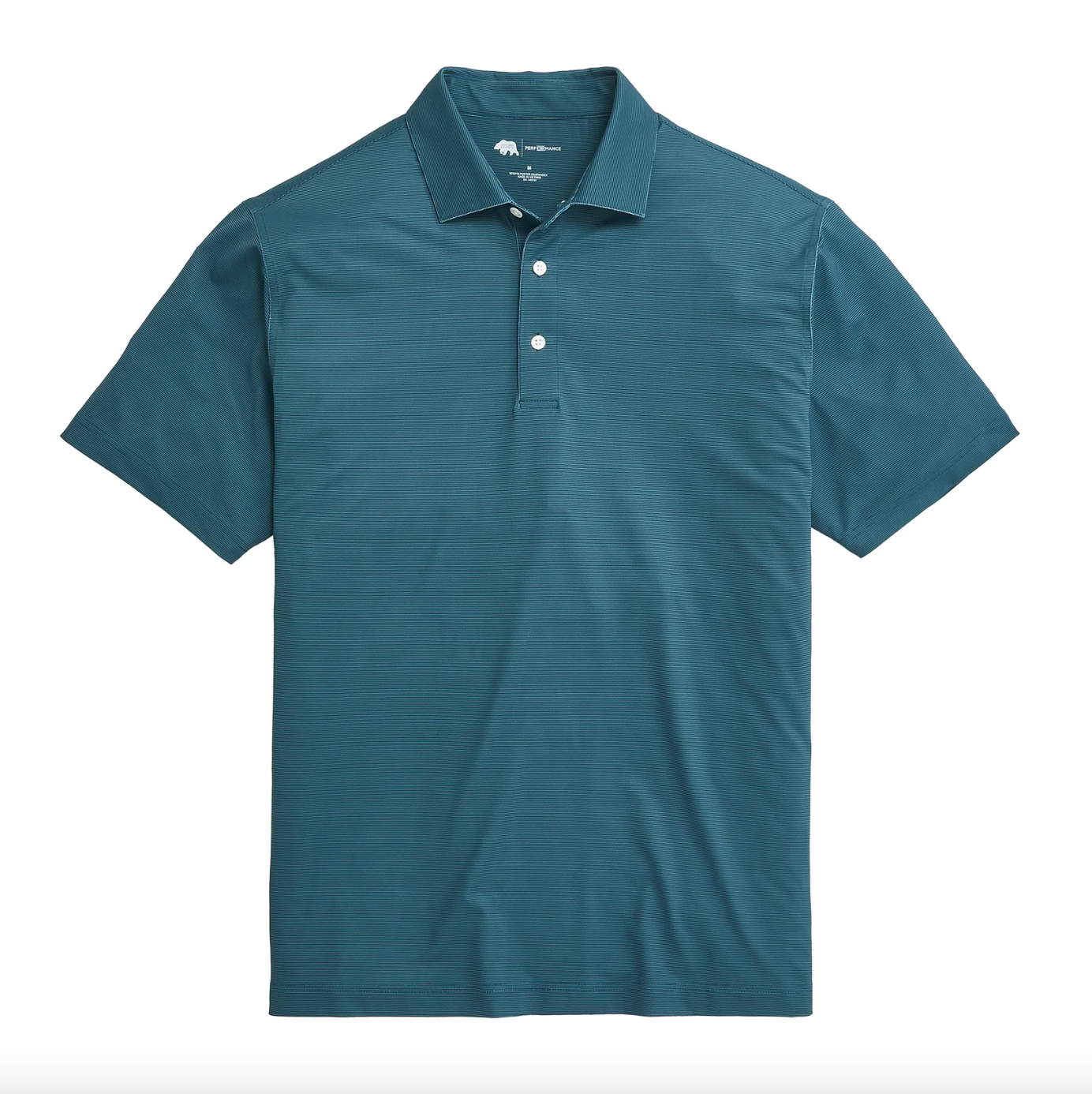 Hairline Stripe Polo-Titan