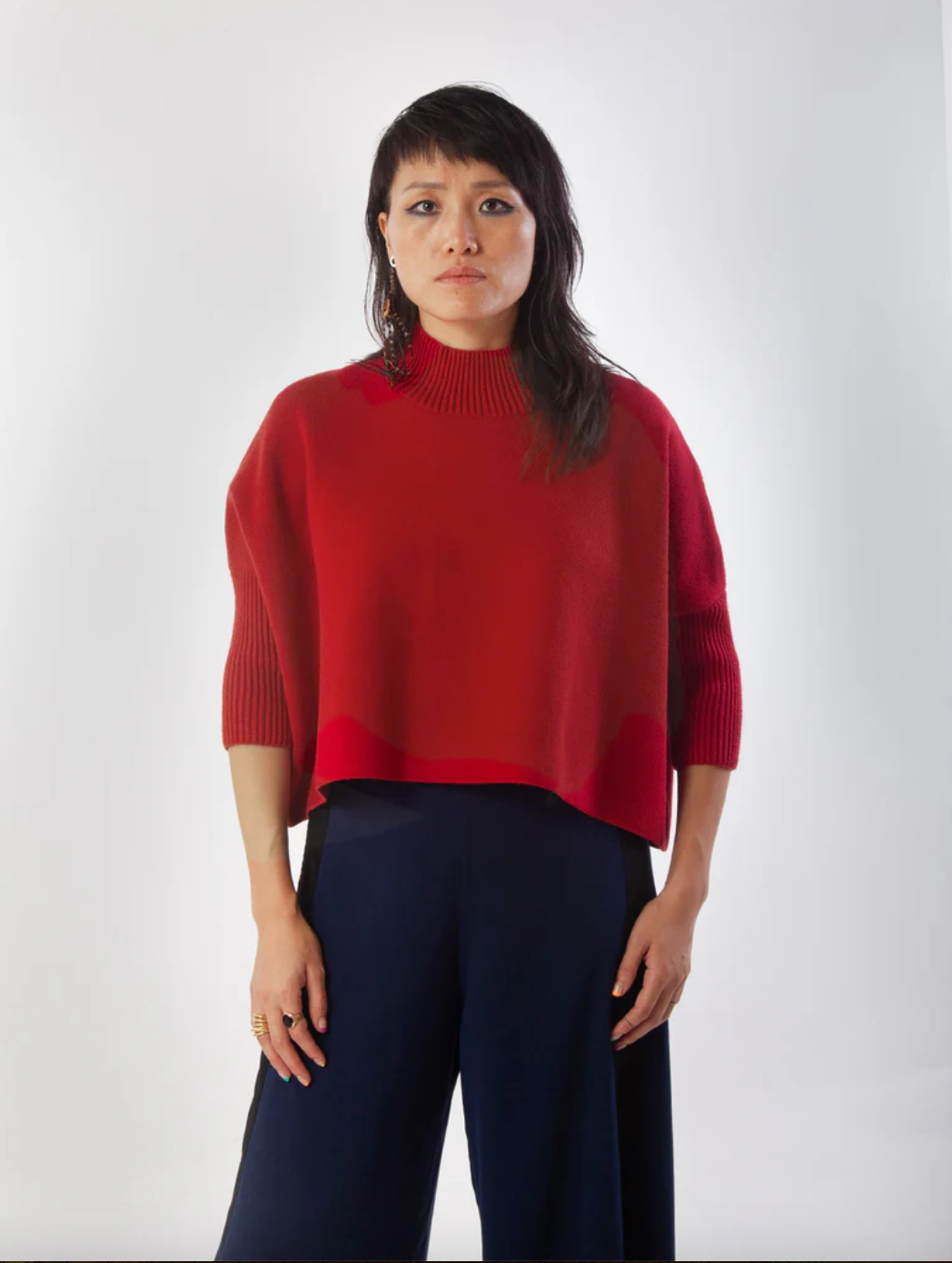 Aja Sweater-Red