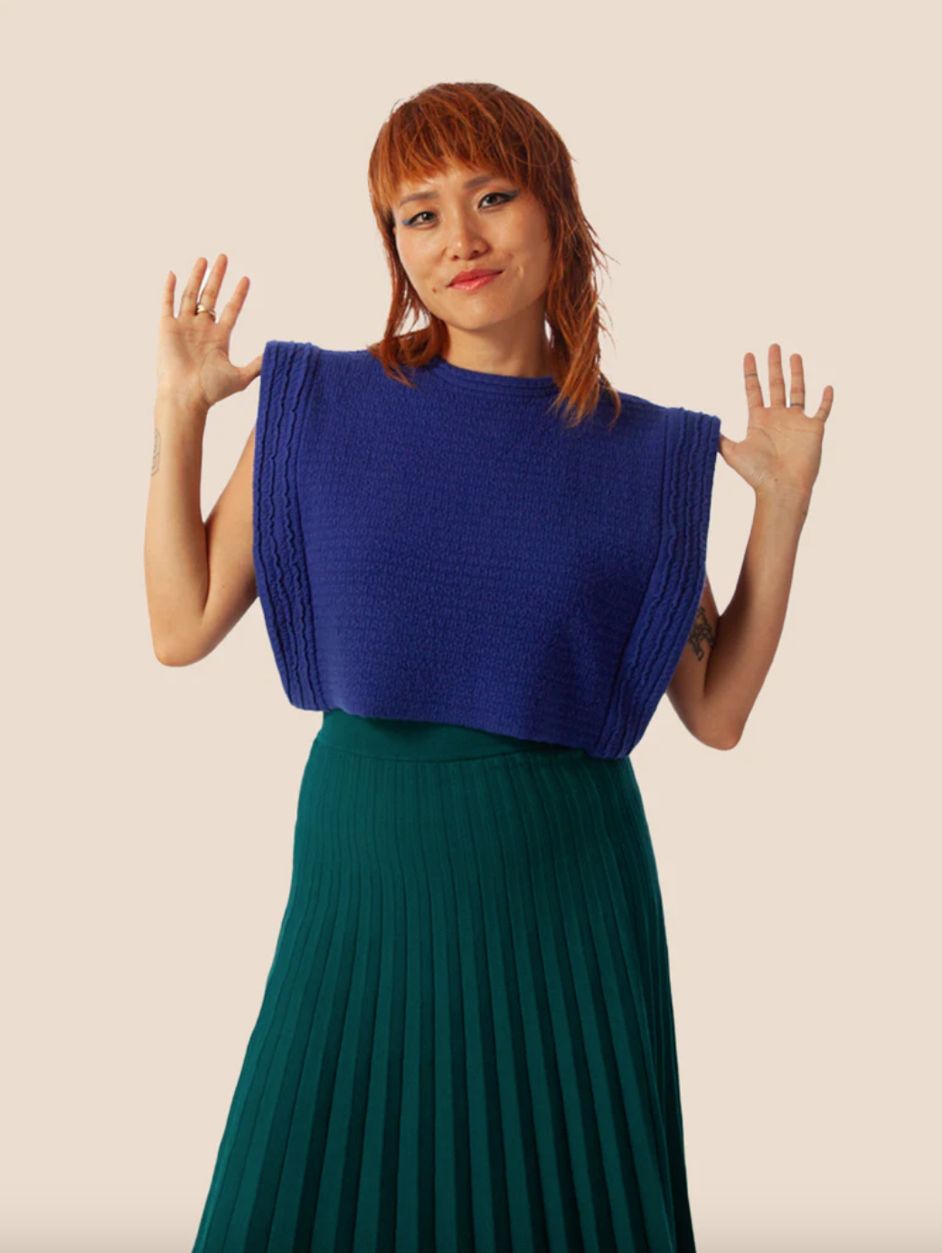 Imogen Sweater-Royal Blue