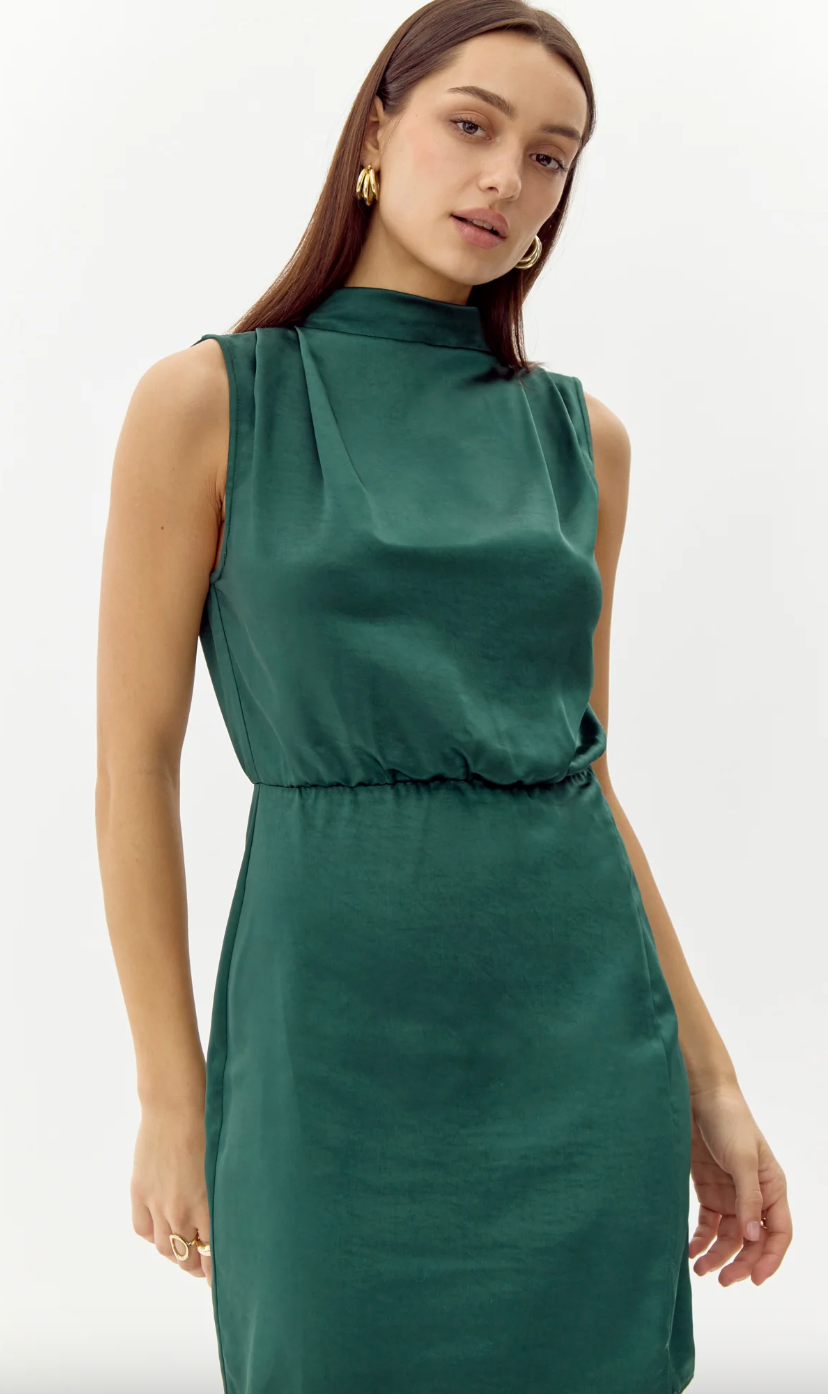 Danila Dress-Emerald