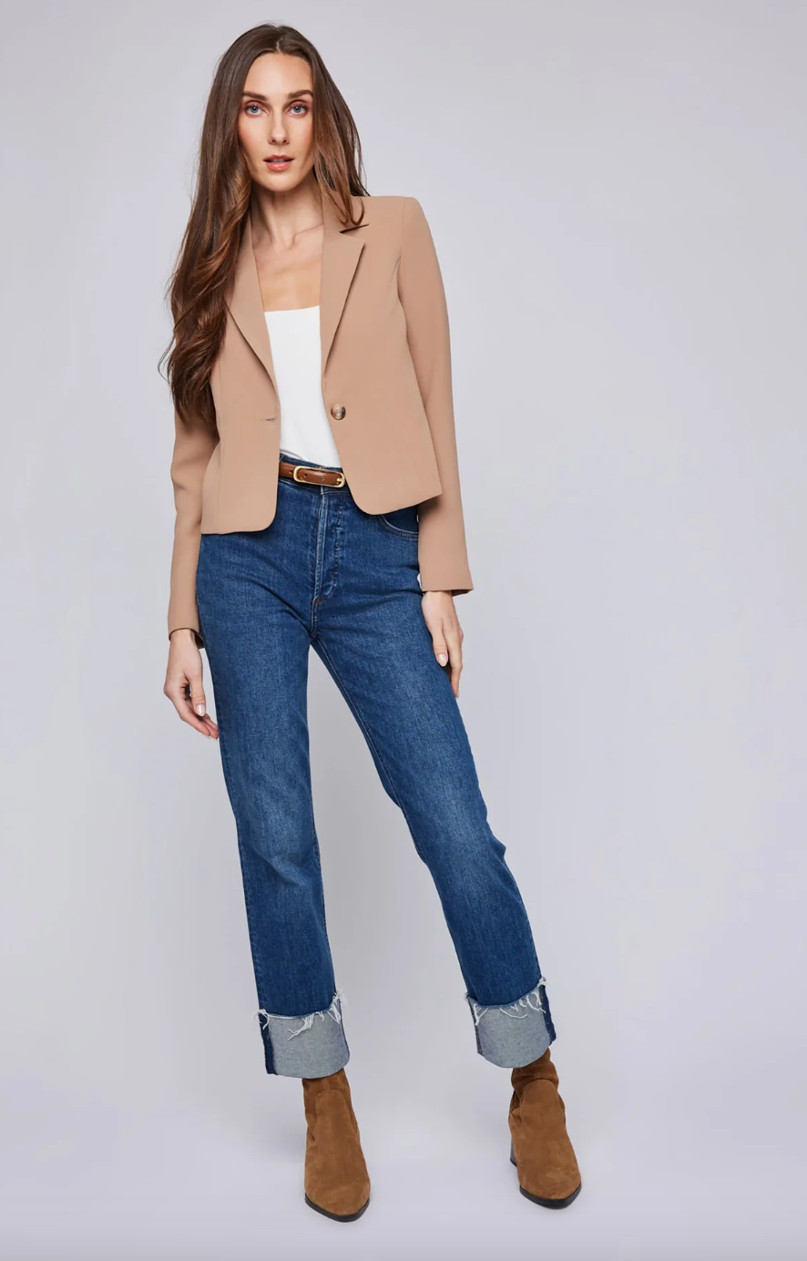 Moira Blazer-Cashew