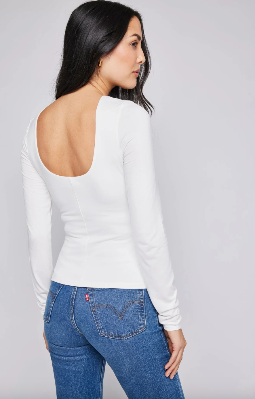 Nadira Top-White