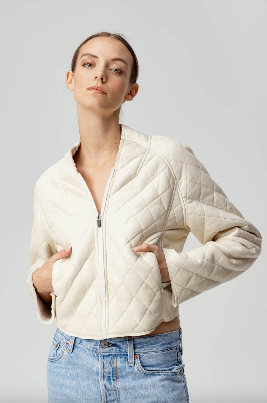 Della Jacket-Birch