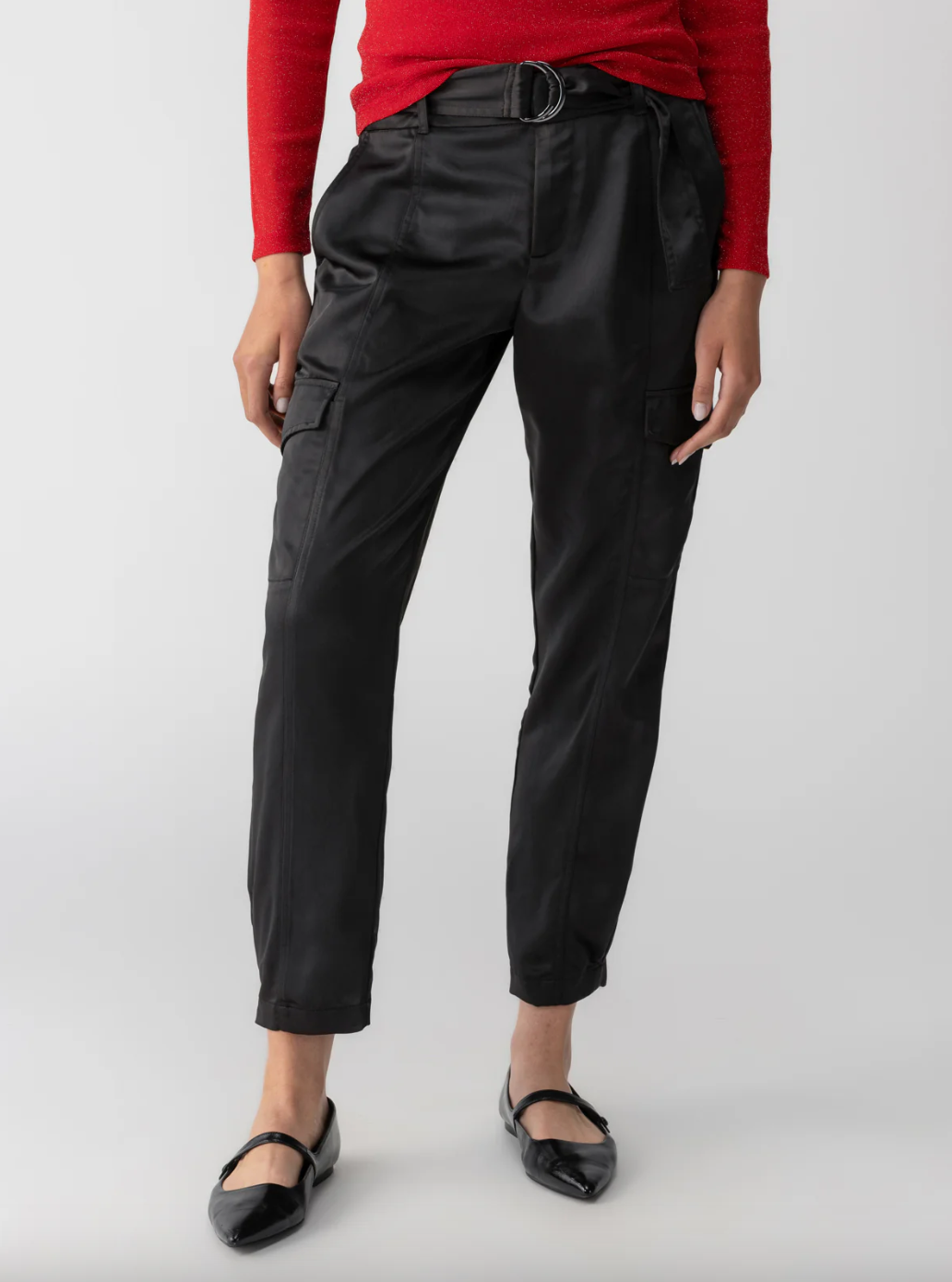 Classy Cargo Trouser-Black