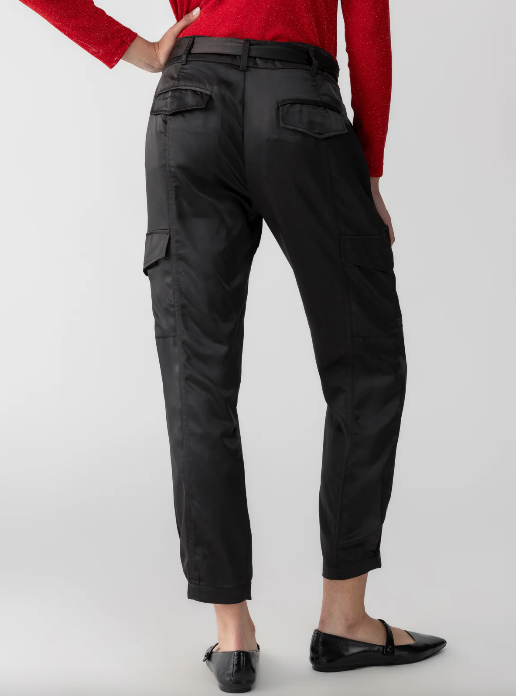 Classy Cargo Trouser-Black