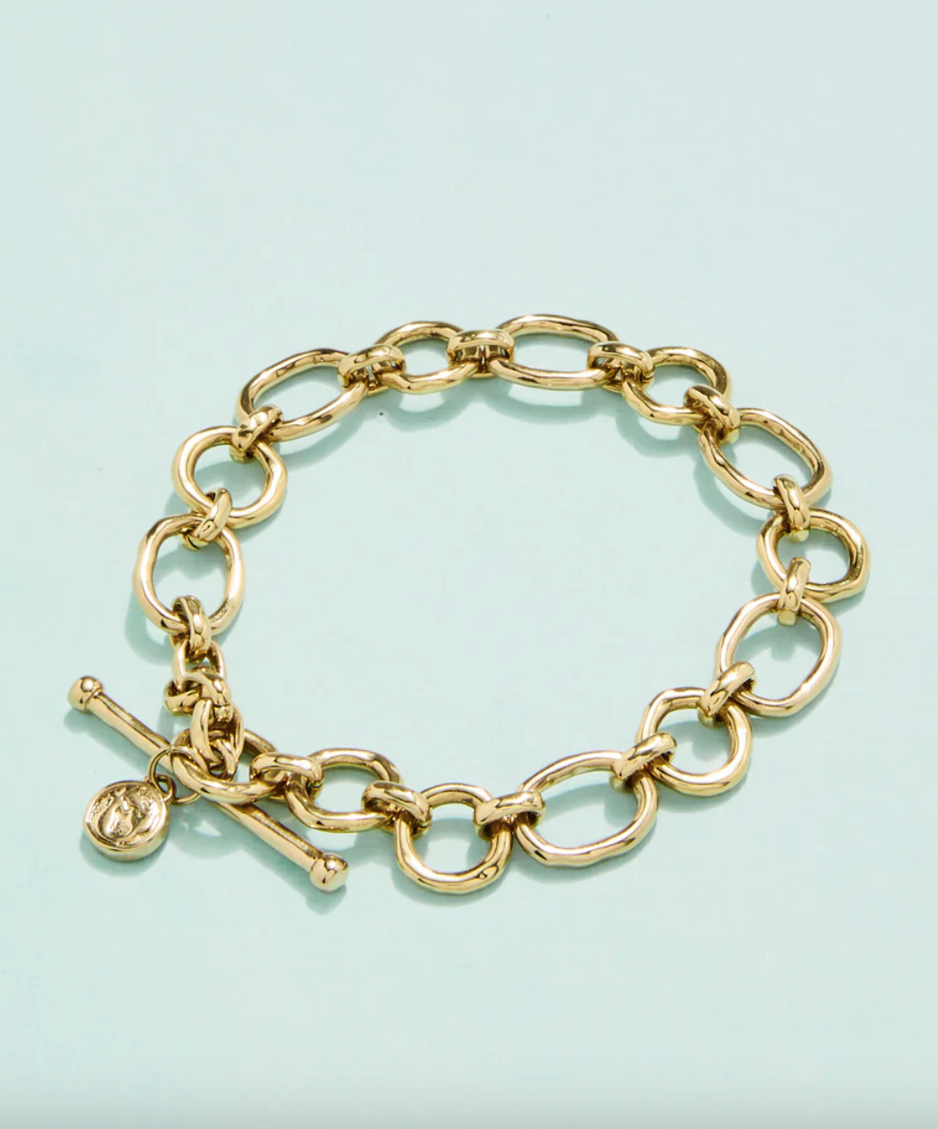 Calhoun Toggle Bracelet-Gold