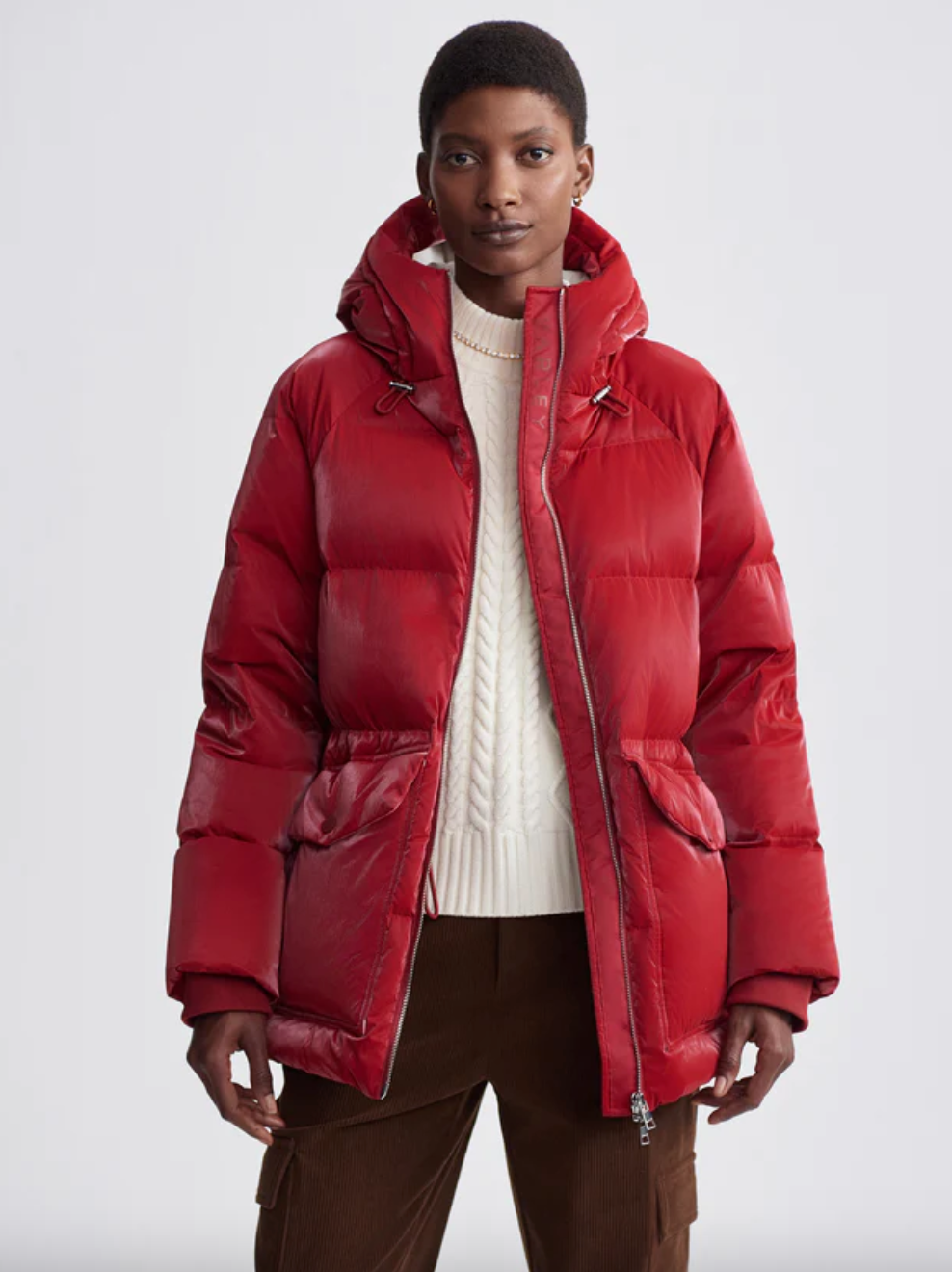 Fullerton Down Jacket-Red