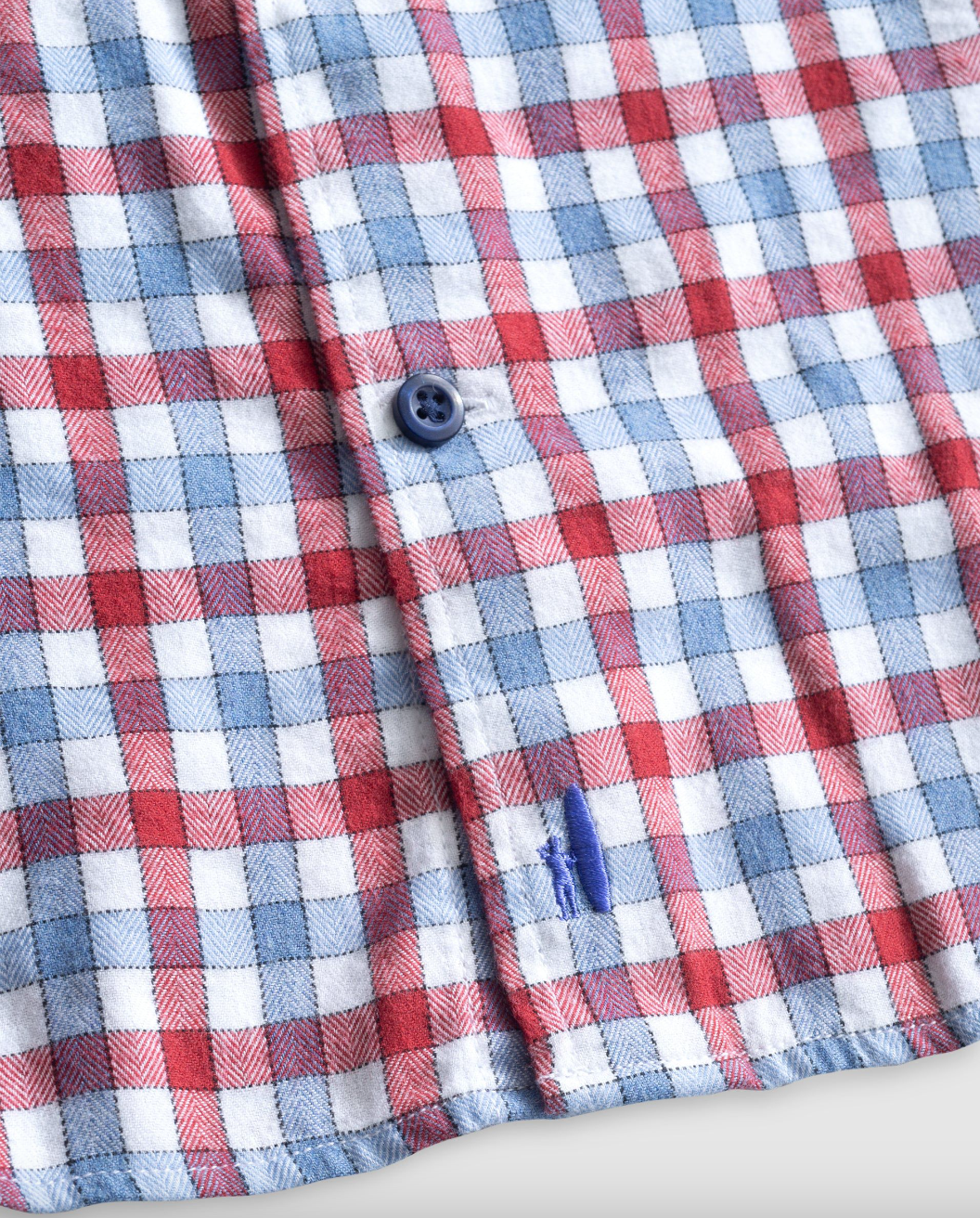 Millbank Button Up-Red