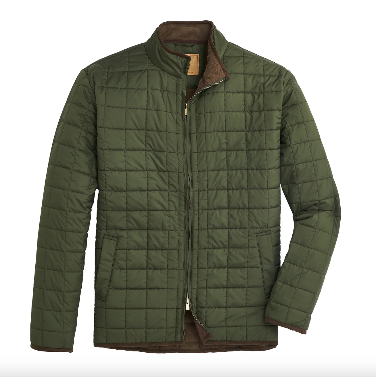 Grid Jacket-Olive