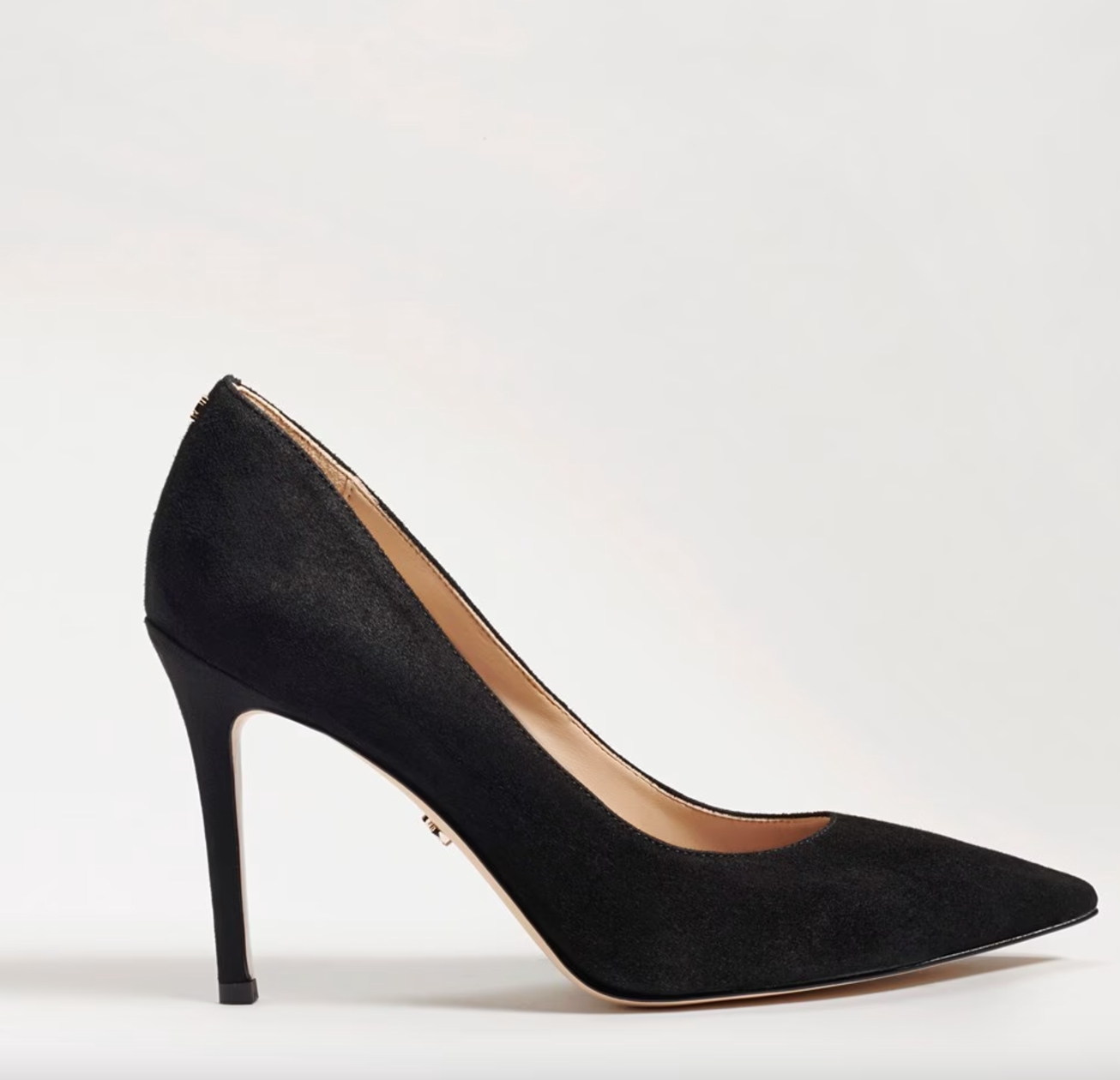 Hazel Pump-Black Suede