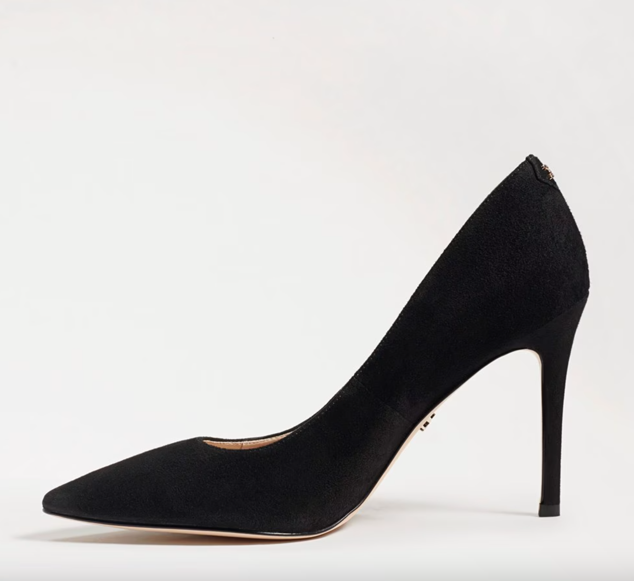 Hazel Pump-Black Suede