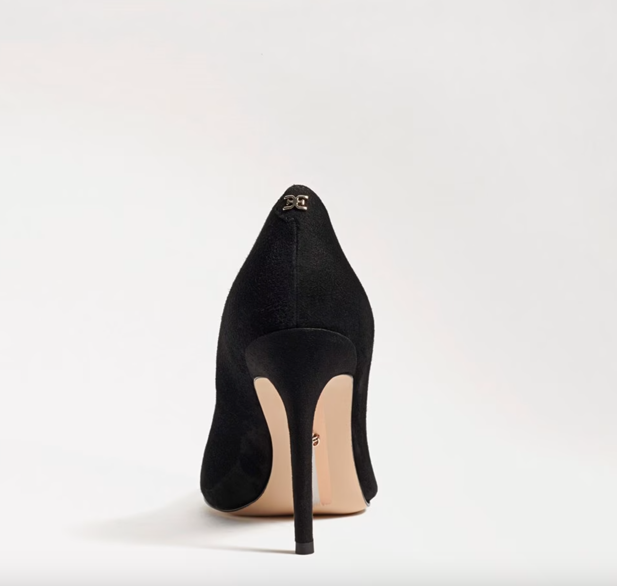 Hazel Pump-Black Suede