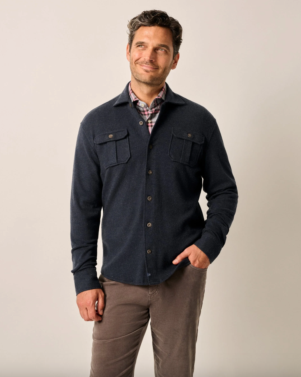 Briggs Lodge Shirt-Navy