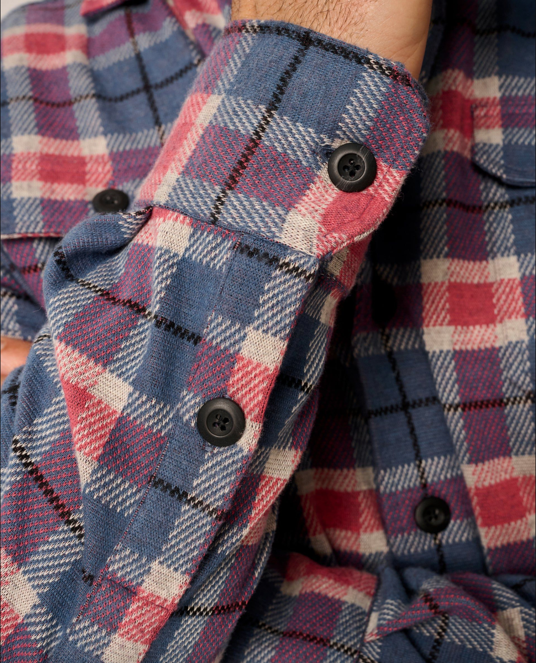 Kaden Lodge Shirt-Blue