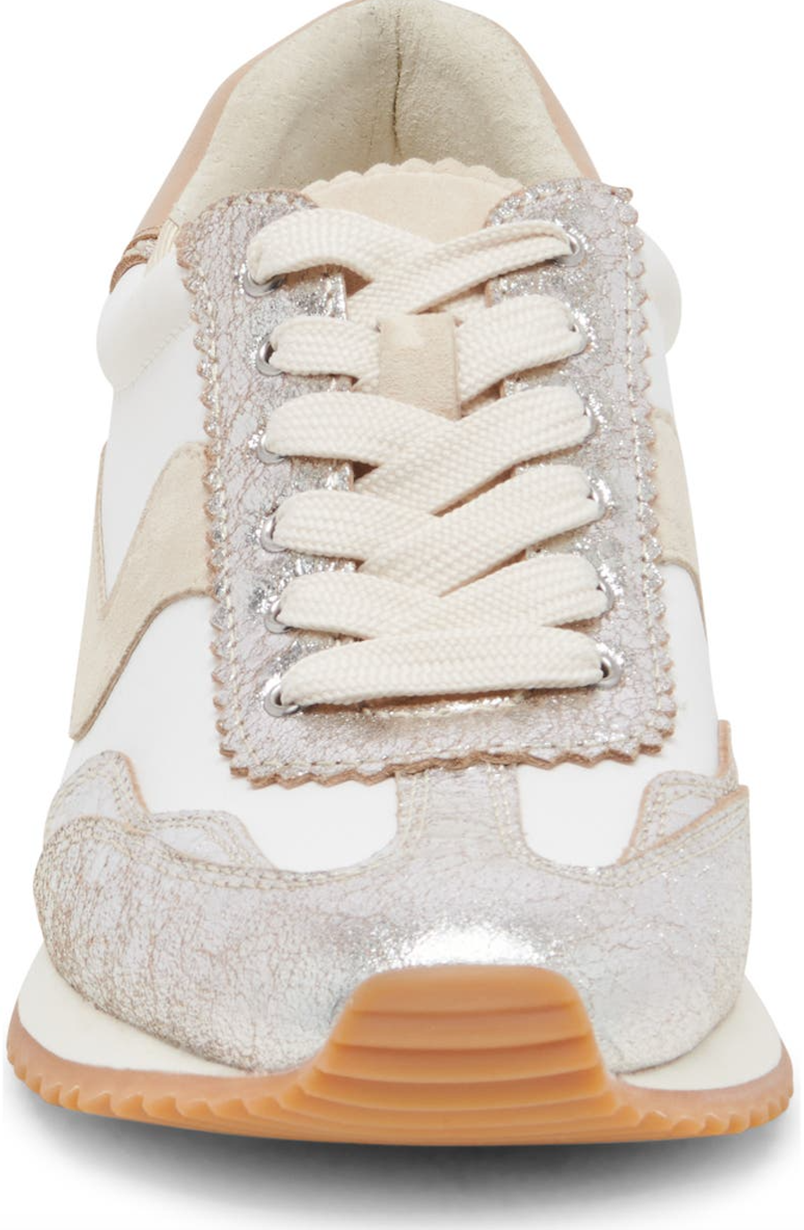 Nylon Notice Sneakers-Silver Multi